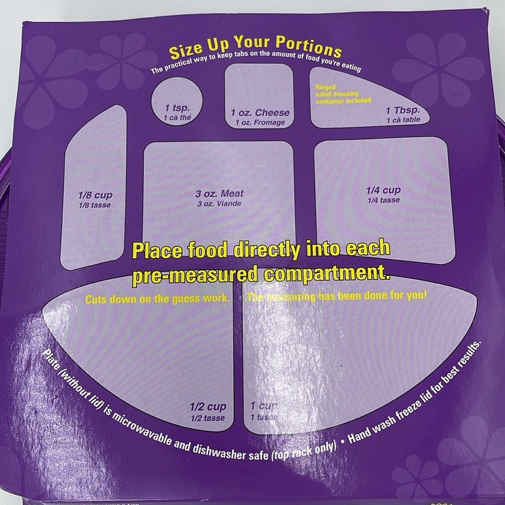 Curves Portion Control Plate - Picture 3 of 3